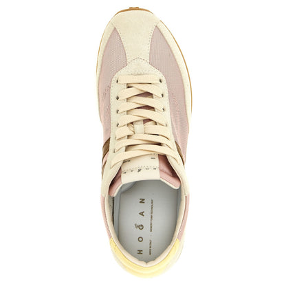 Hogan Multicolor Cotton Athletic Sneakers