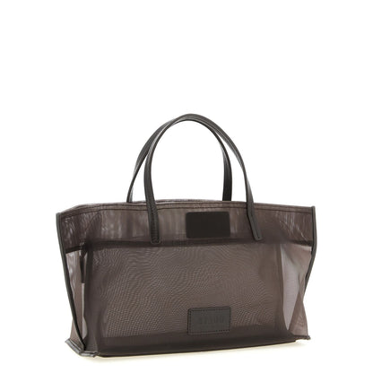 Staud Brown Polyamide Tote Bag