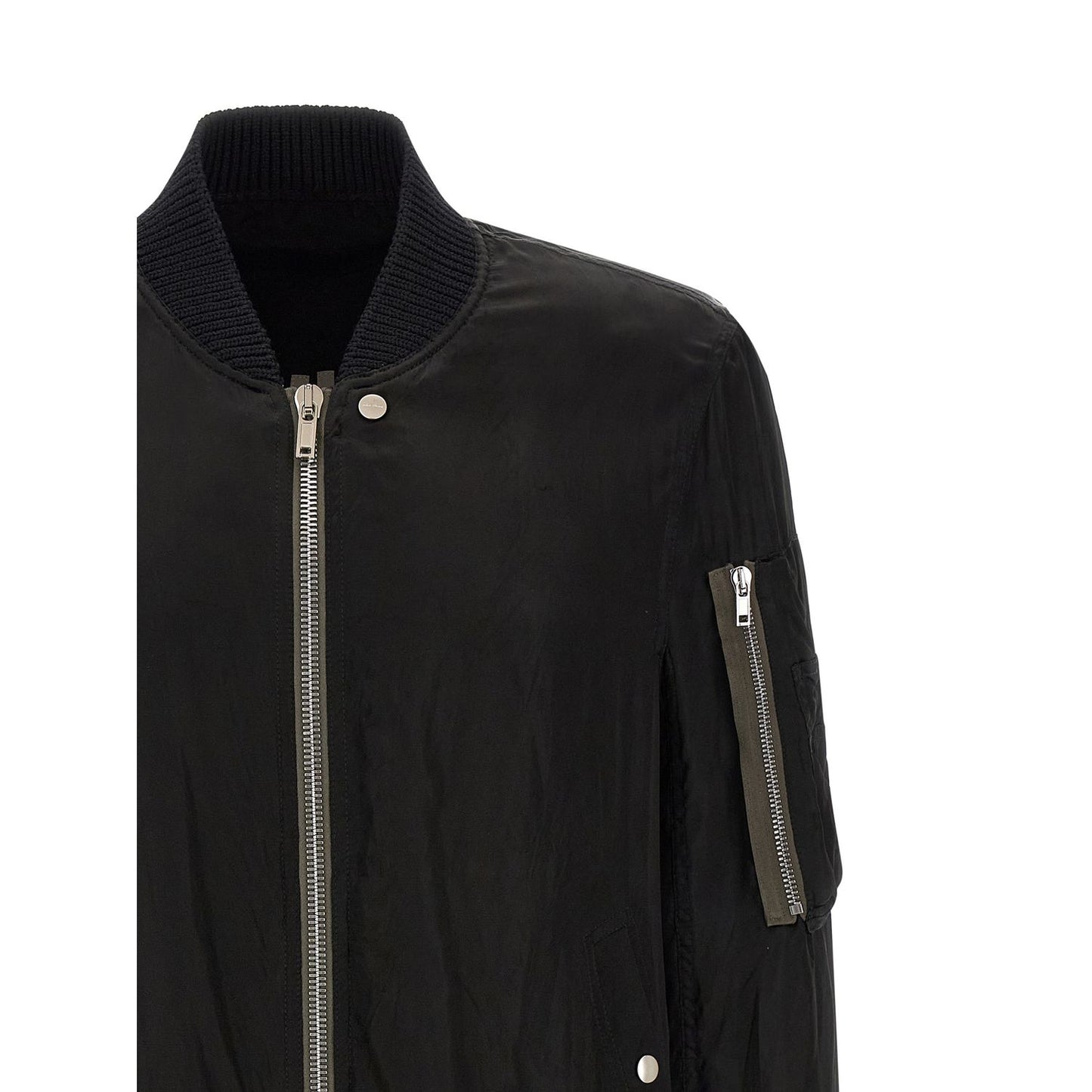 Rick Owens Black Copper Bomber