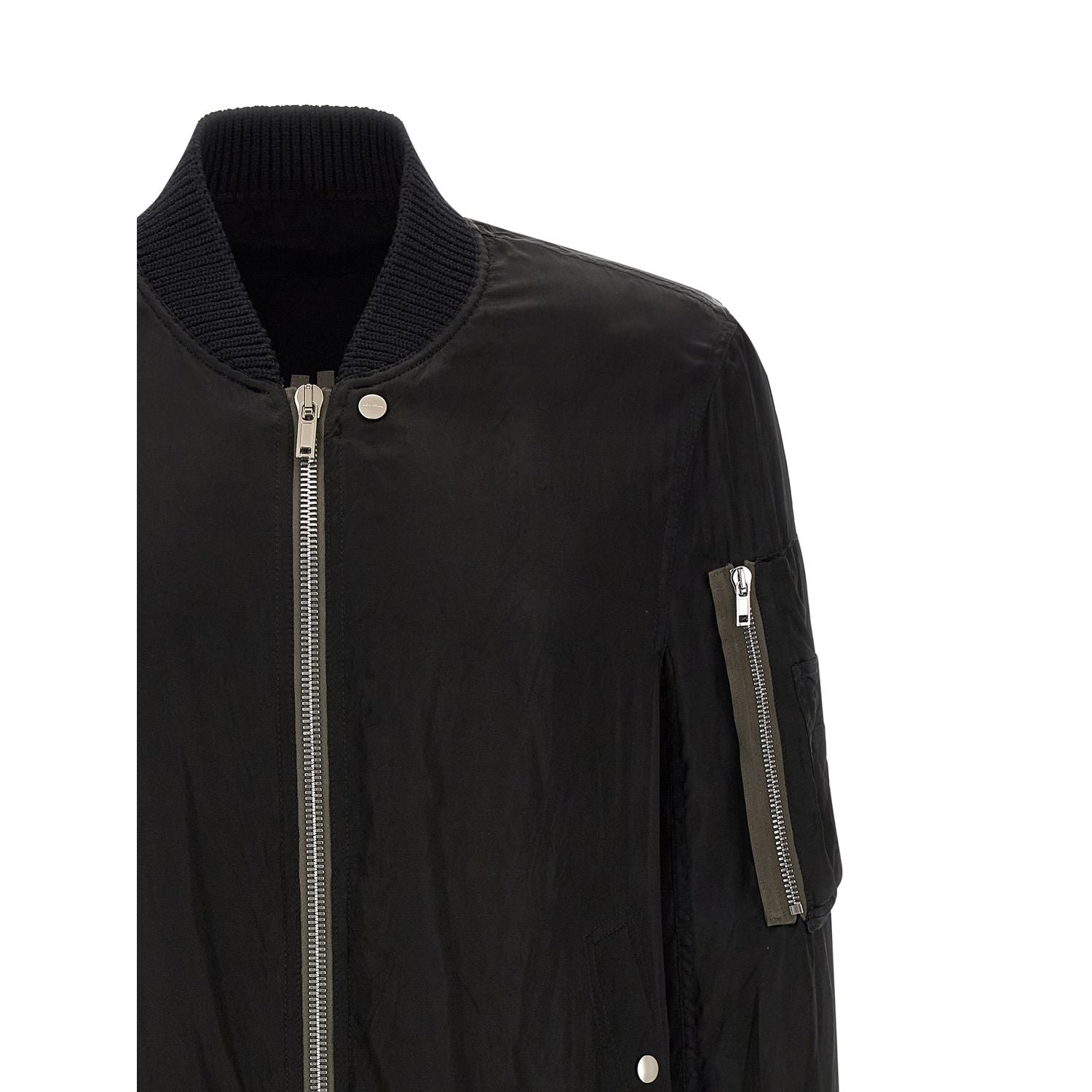 Rick Owens Black Copper Bomber