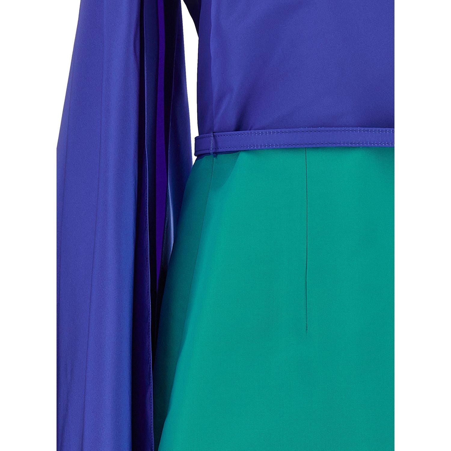 Carolina Herrera Multicolor Silk Midi Dress