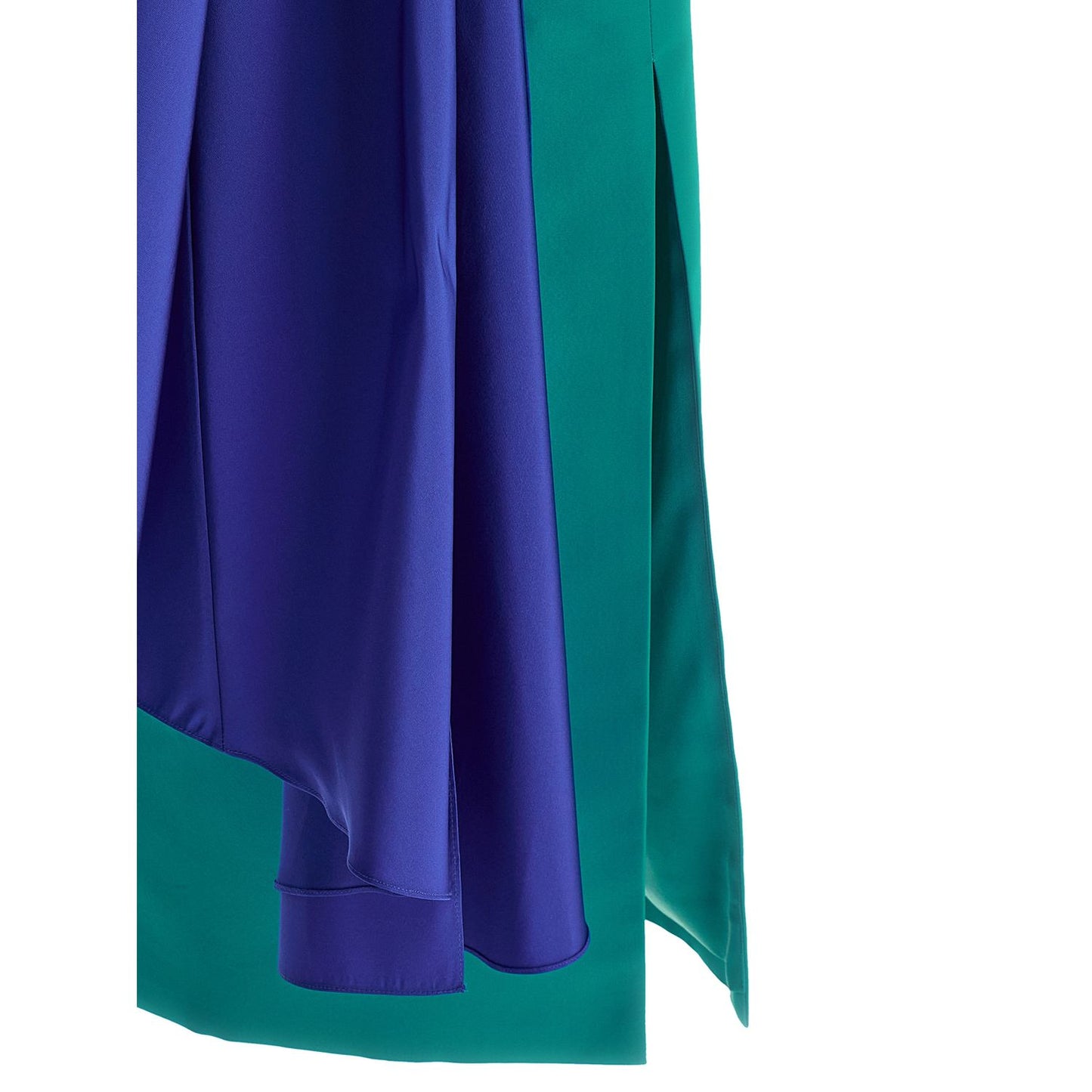 Carolina Herrera Multicolor Silk Midi Dress