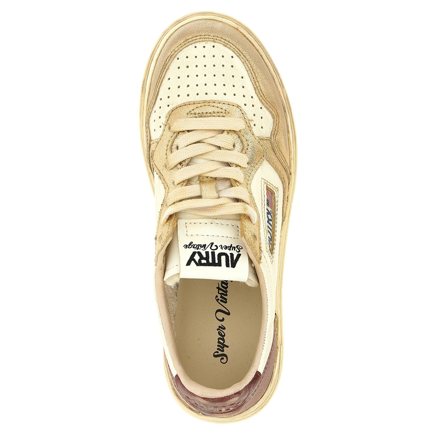 Autry Multicolor Cowhide Low Top Sneakers