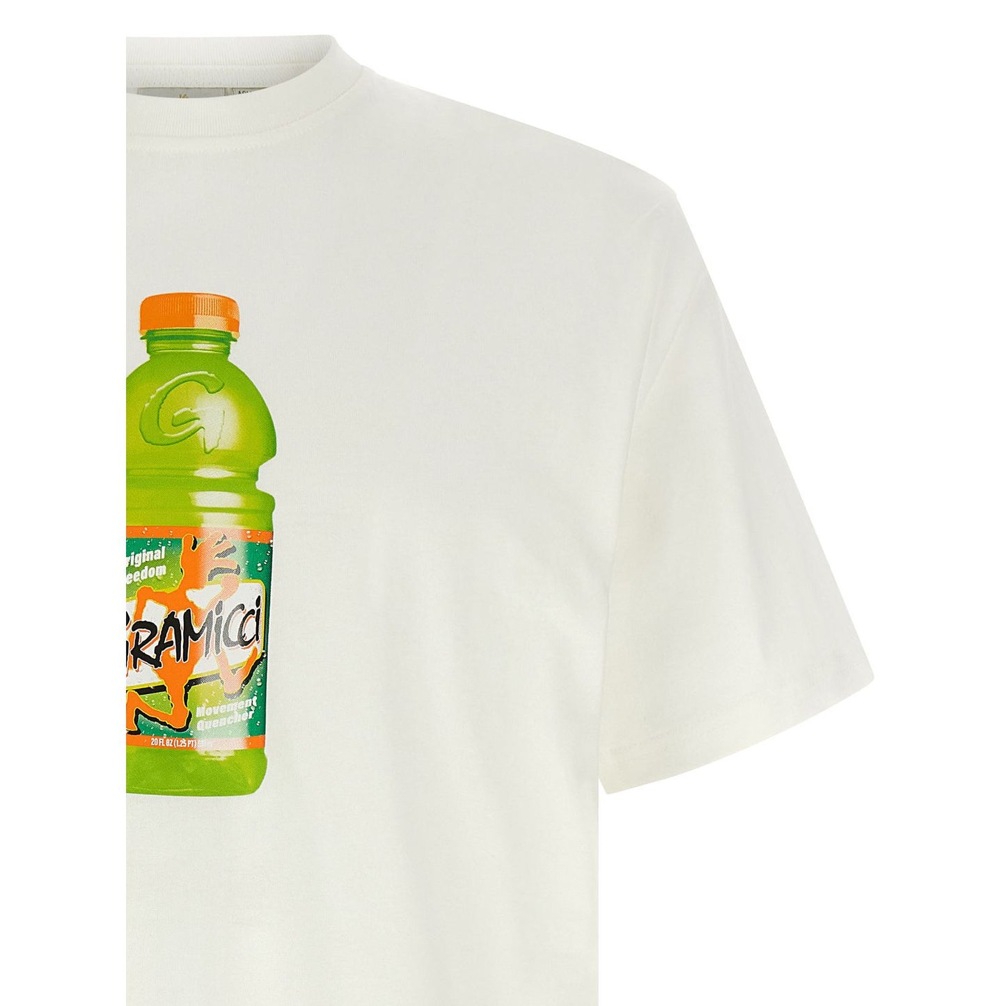 Gramicci White Cotton T-Shirt