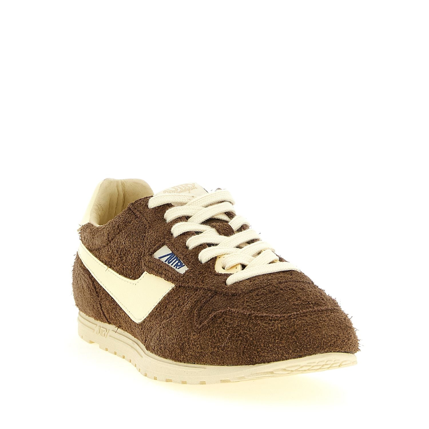 Autry Brown Cowhide Athletic Sneakers