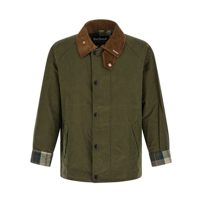 Barbour Bicolor Cotton Full-Length Jacket