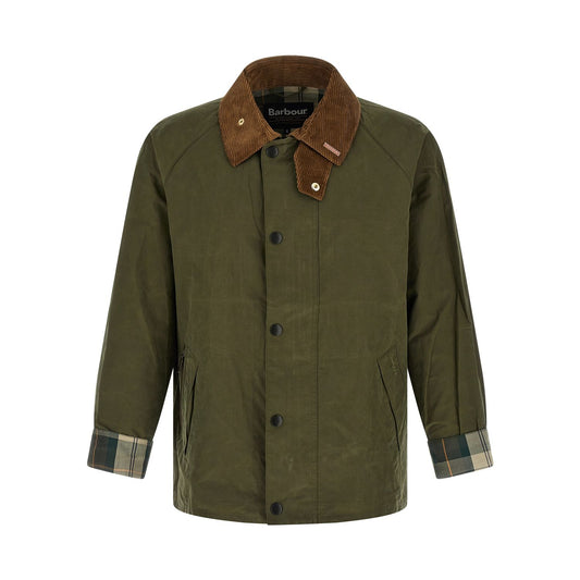Barbour Bicolor Cotton Full-Length Jacket