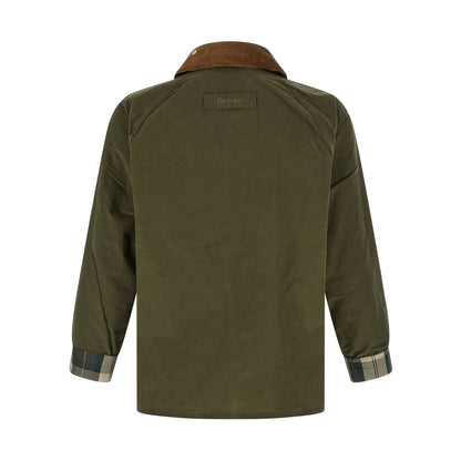 Barbour Bicolor Cotton Full-Length Jacket
