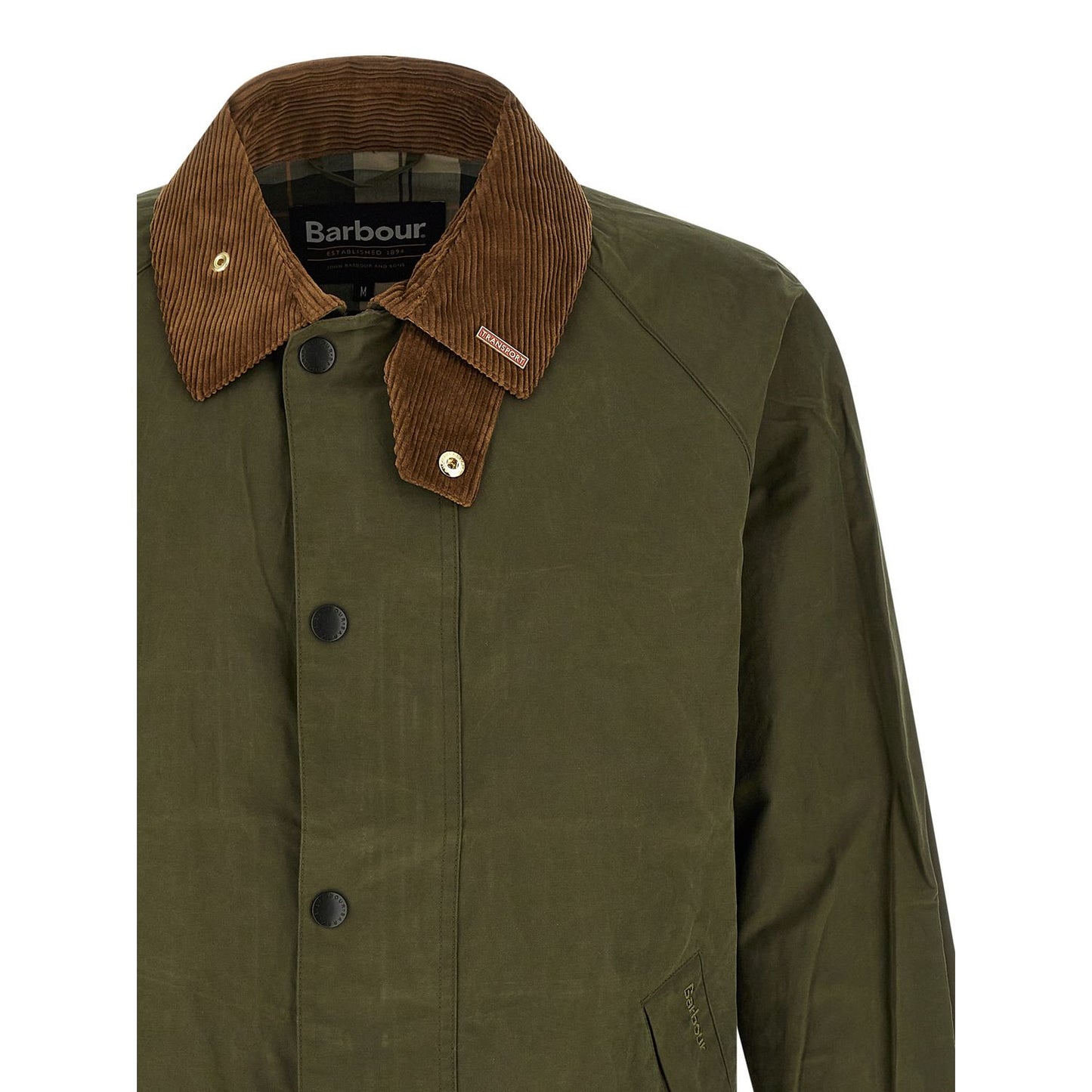 Barbour Bicolor Cotton Full-Length Jacket