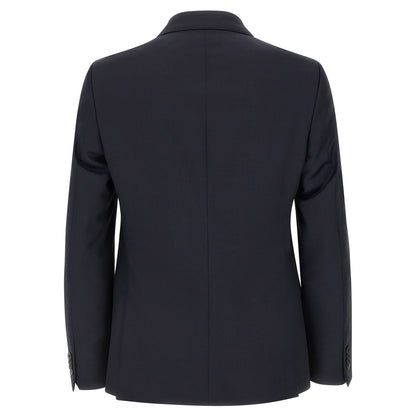 ZEGNA Blue Wool Two-Piece Suit
