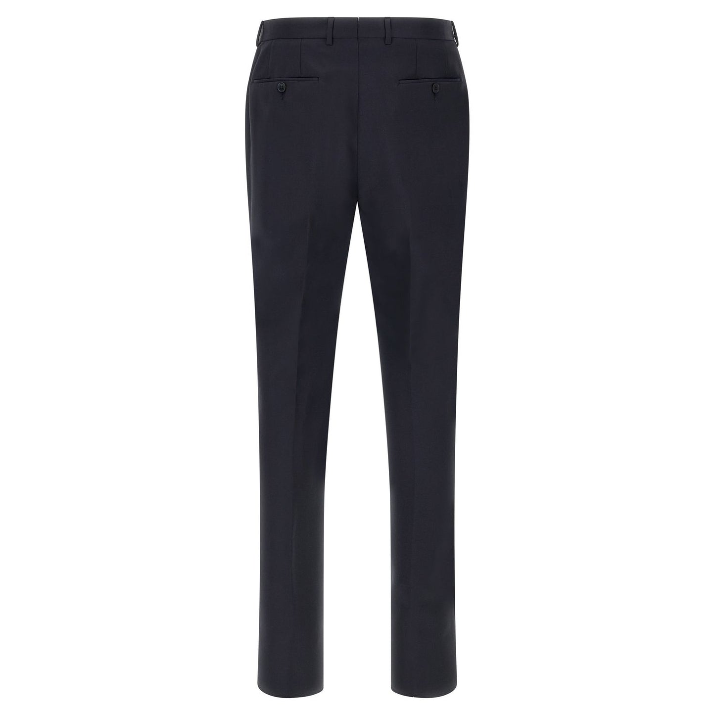 ZEGNA Blue Wool Two-Piece Suit