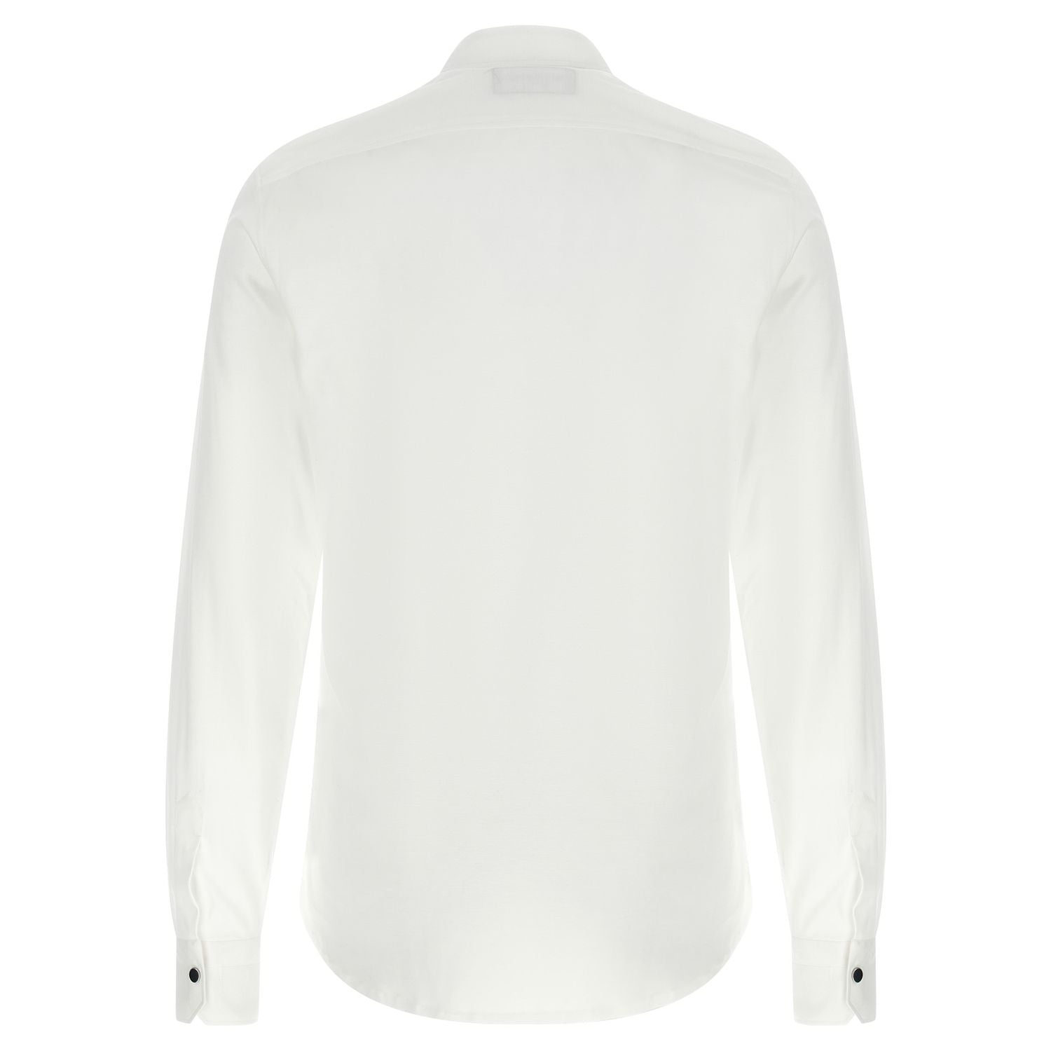 Kiton White Cotton Blouse