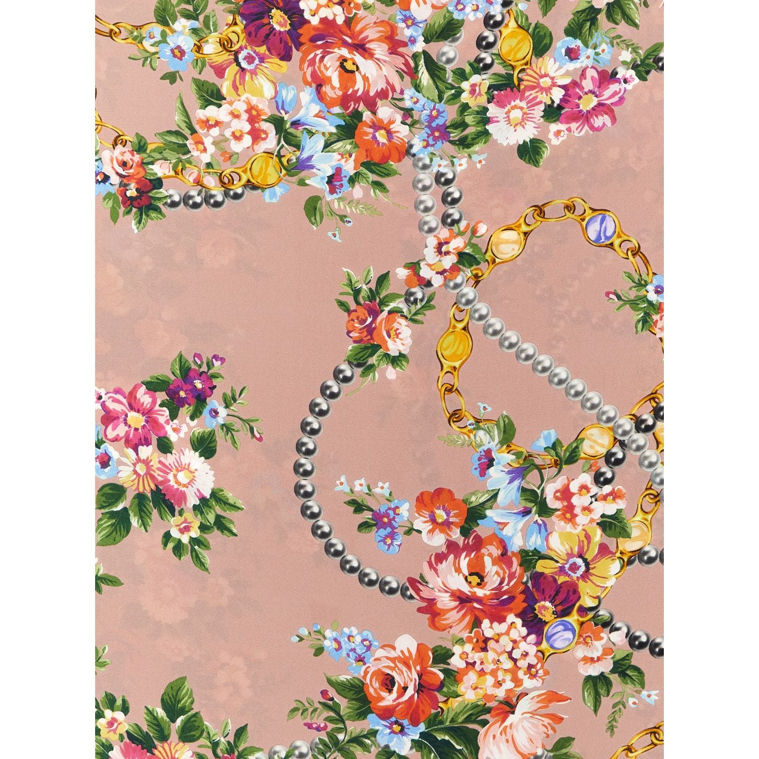 Dolce & Gabbana Blue Silk Scarf