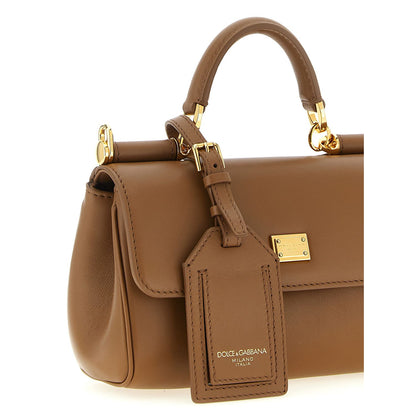 Dolce & Gabbana Brown Calfskin Handbag