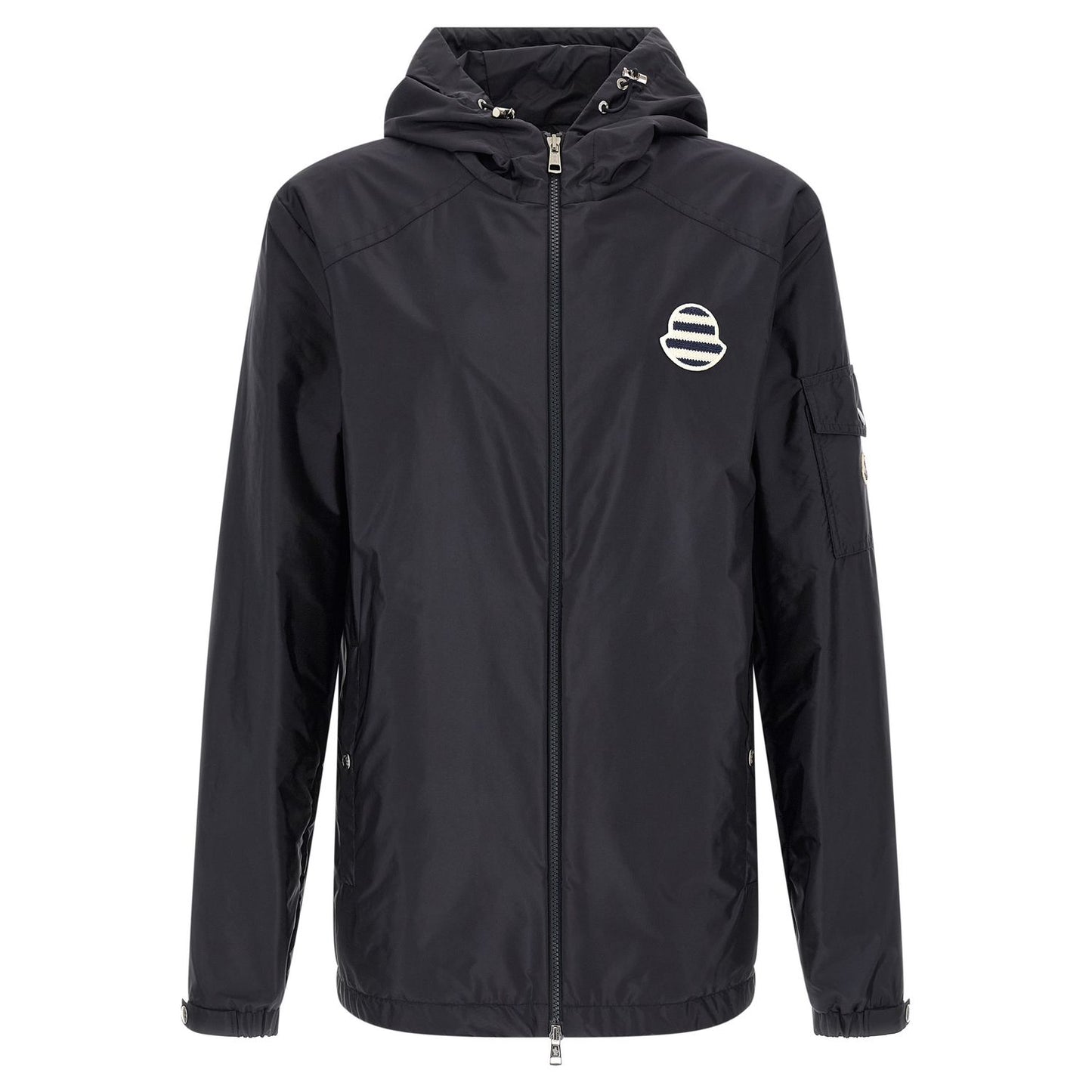 Moncler Blue Polyamide Shell Jacket