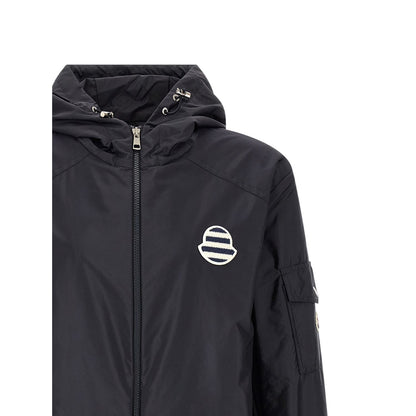 Moncler Blue Polyamide Shell Jacket