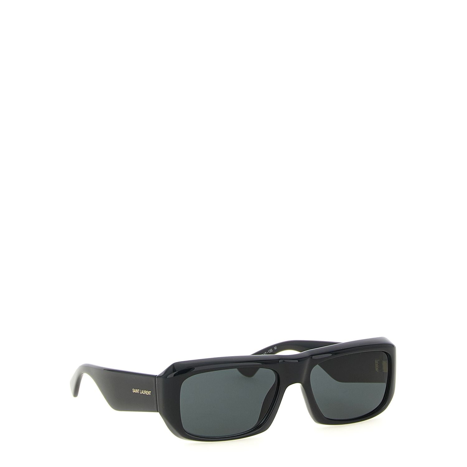 Saint Laurent Black Acetate Sunglasses