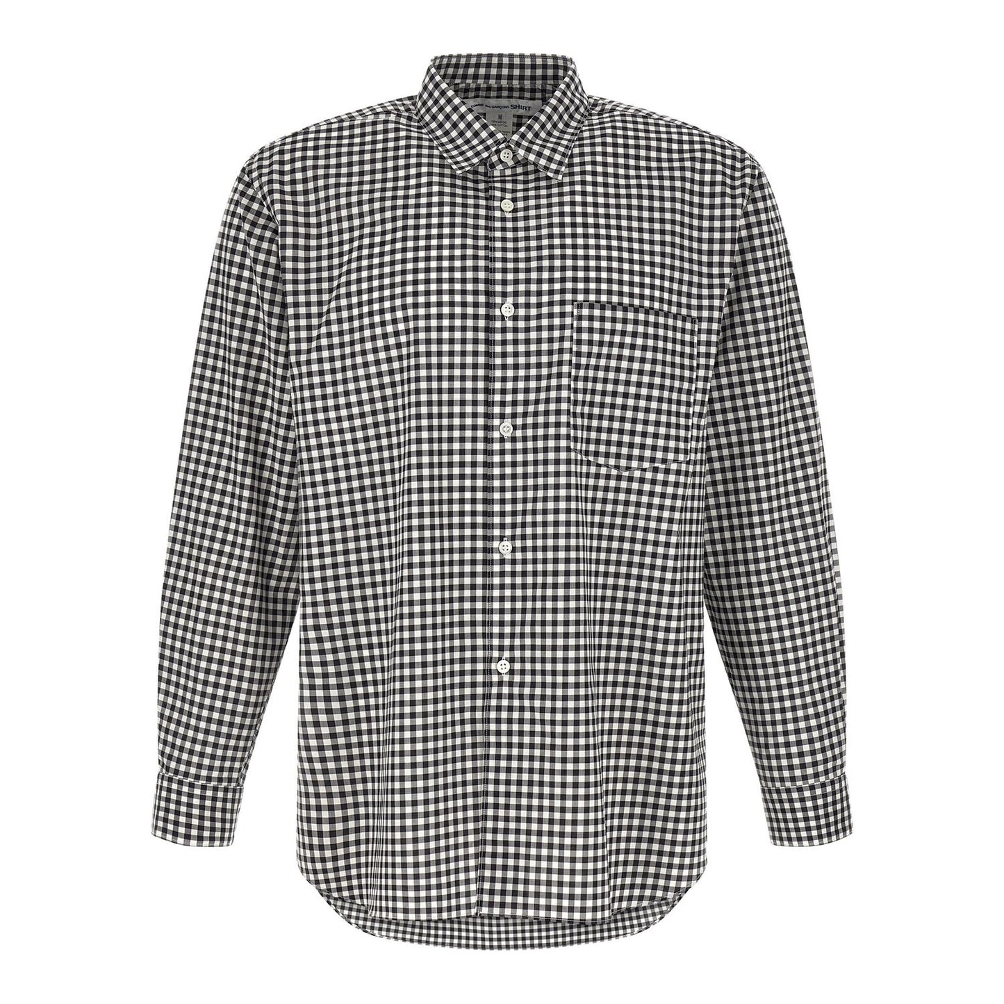 Comme Des Garçons Black Cotton Blouse