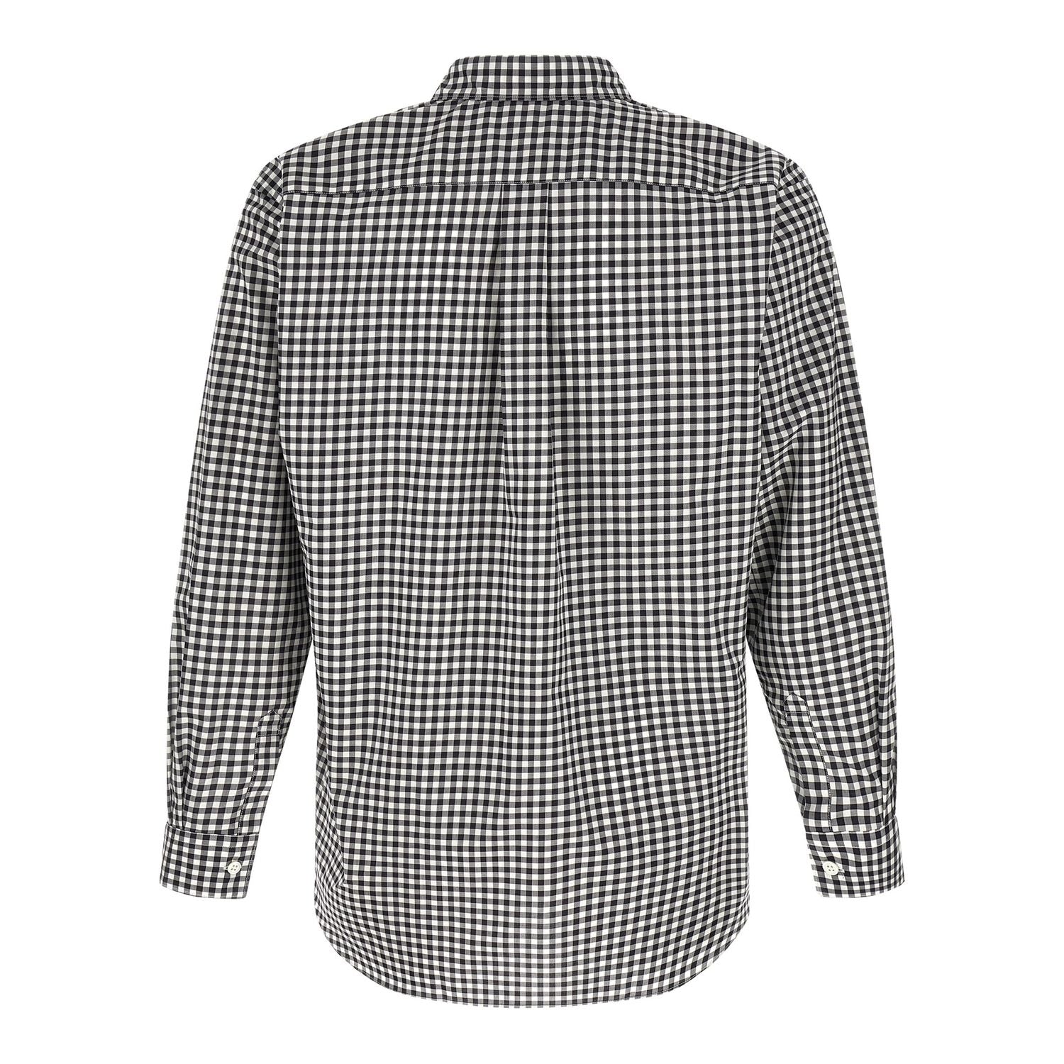 Comme Des Garçons Black Cotton Blouse
