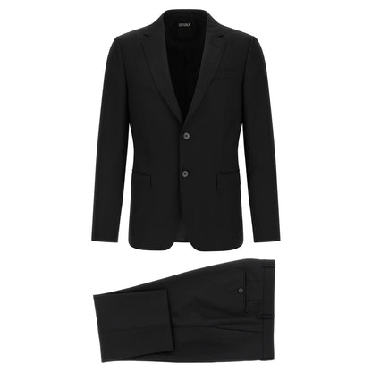 ZEGNA Black Wool Blazer