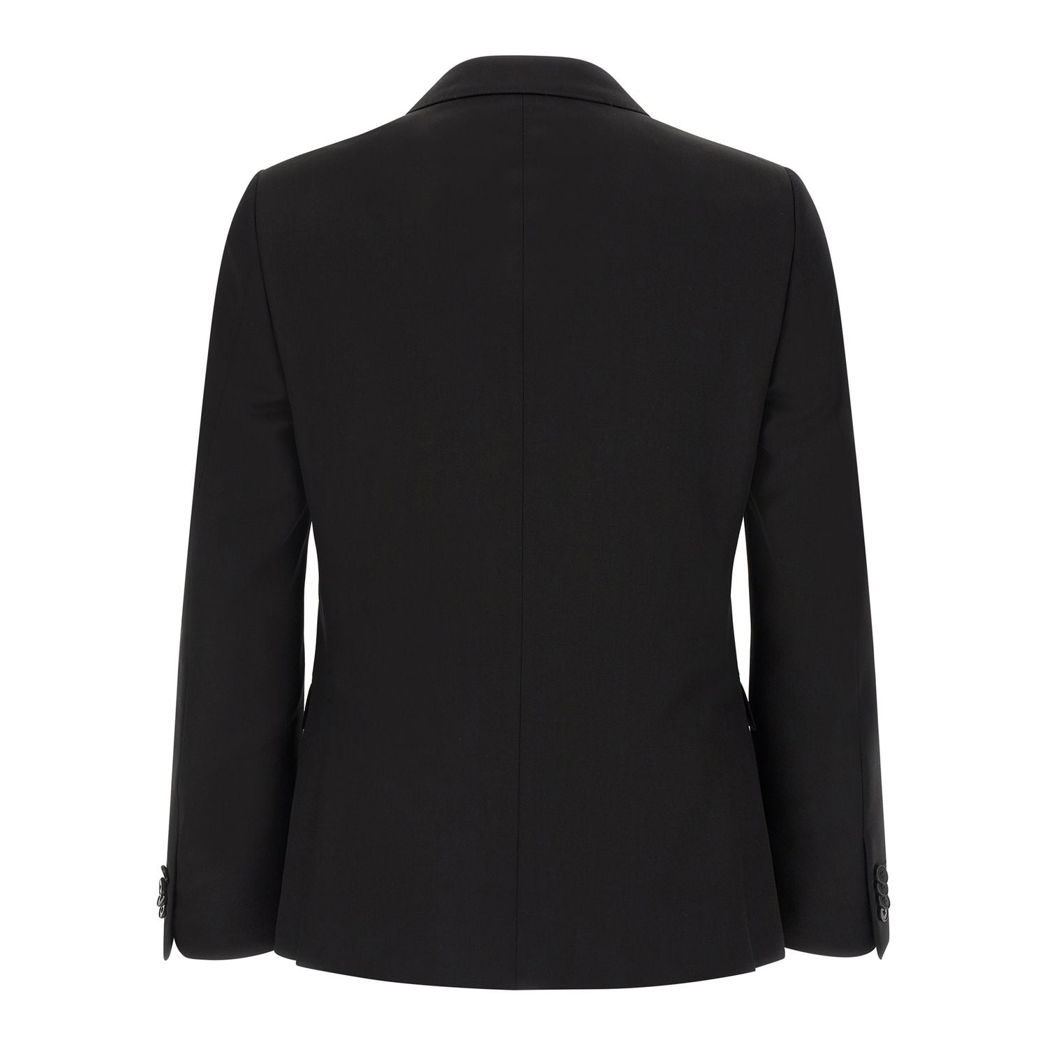ZEGNA Black Wool Blazer