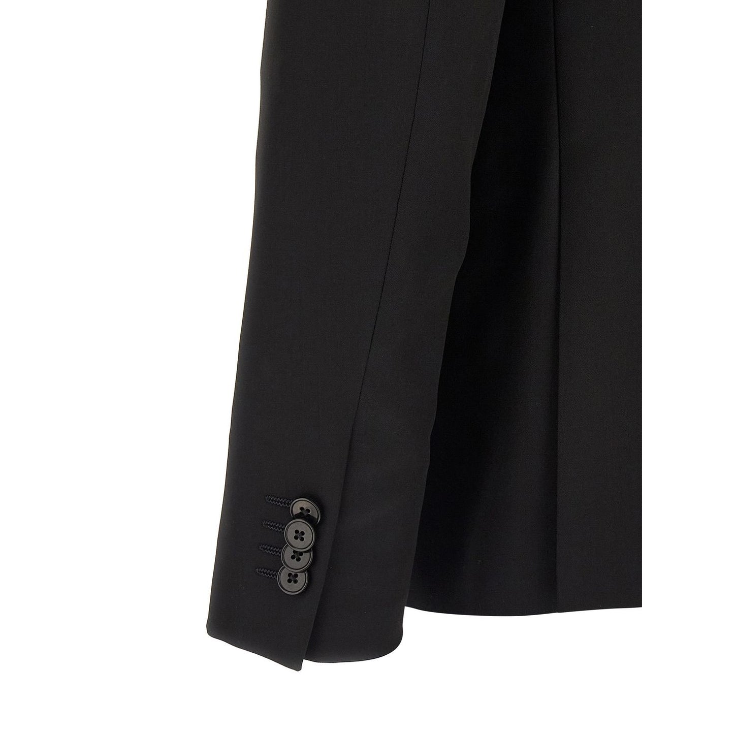 ZEGNA Black Wool Blazer