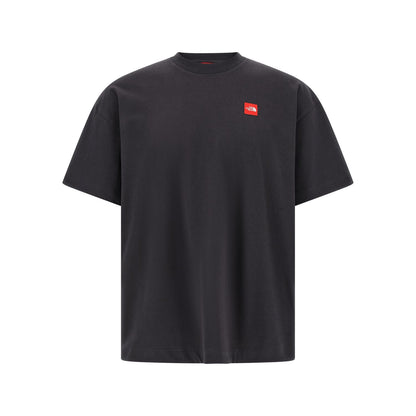 The North Face Gray Cotton T-Shirt