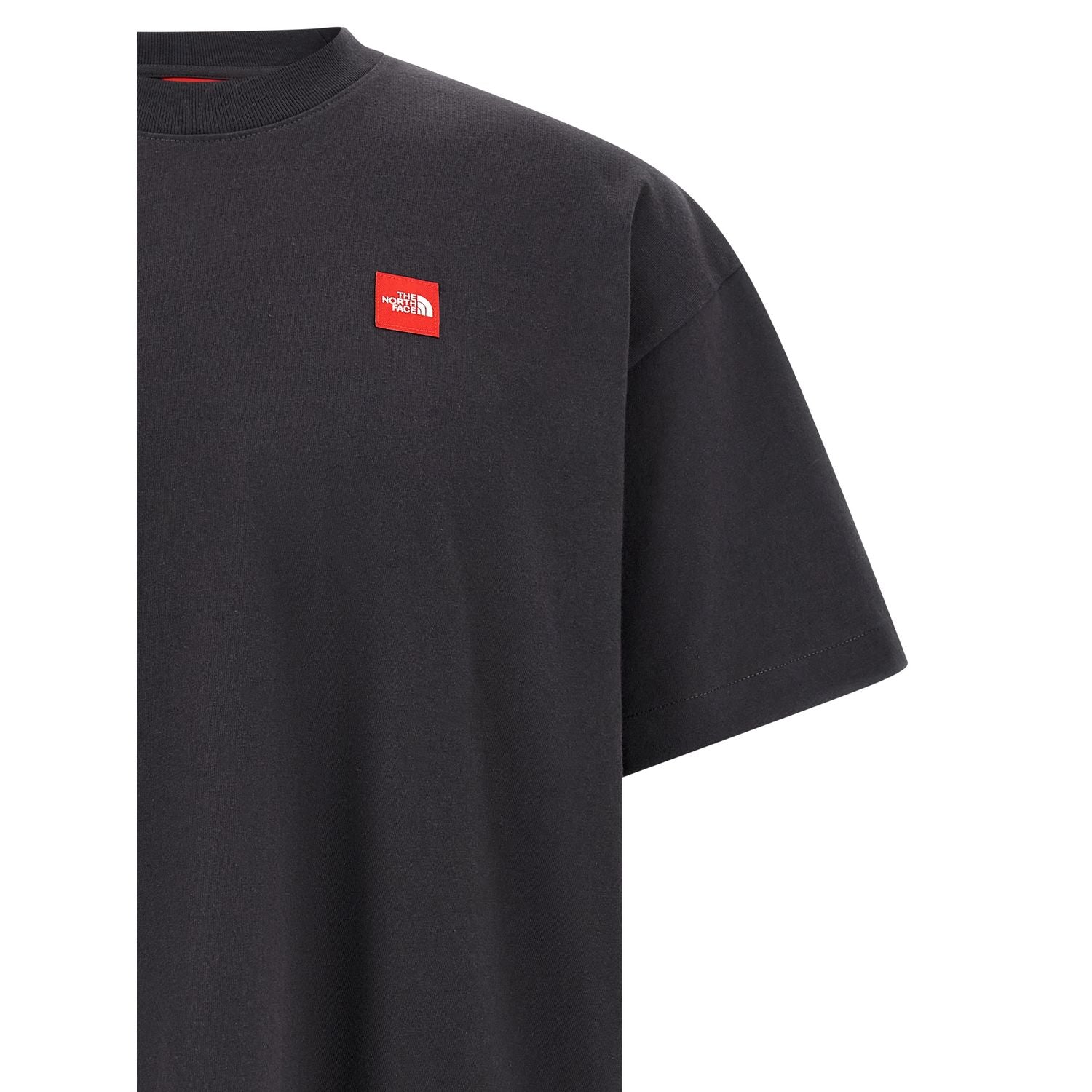 The North Face Gray Cotton T-Shirt