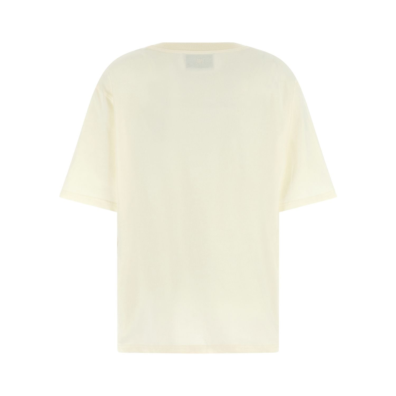 Ami Paris White Cotton T-Shirt