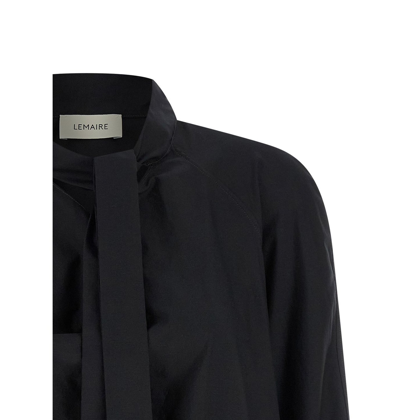 Lemaire Black Cotton Blouse