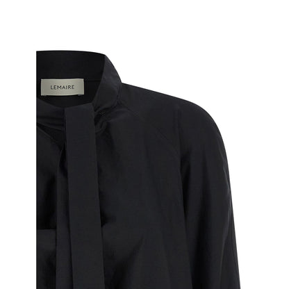 Lemaire Black Cotton Blouse