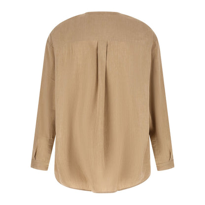 Jacquemus Beige Linen Blouse