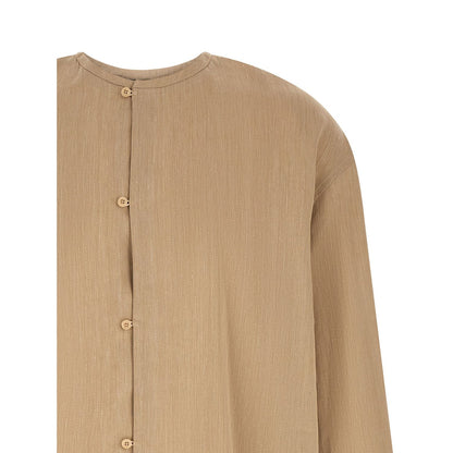 Jacquemus Beige Linen Blouse