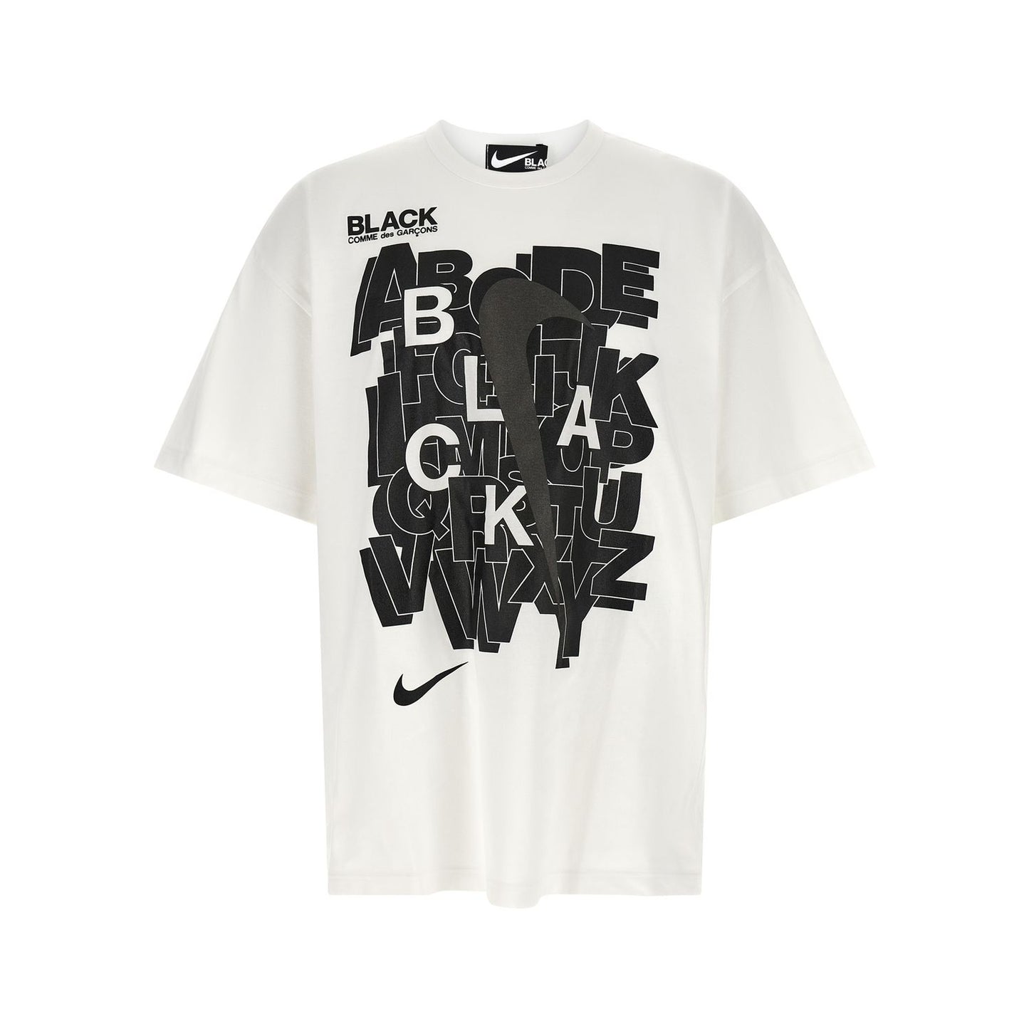 Comme Des Garçons White Cotton T-Shirt