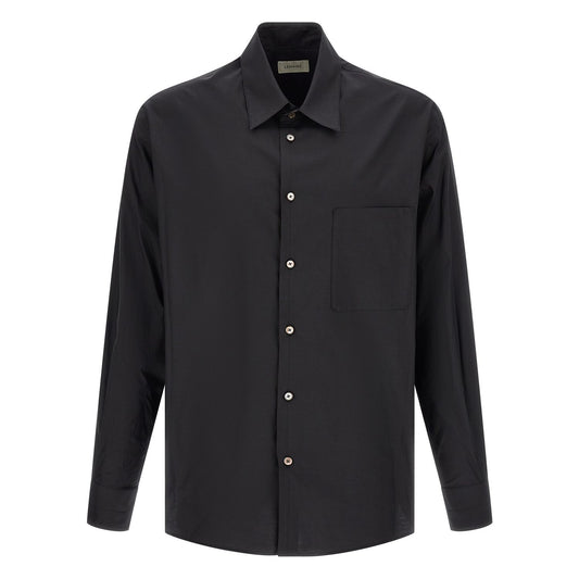 Lemaire Black Cotton Blouse