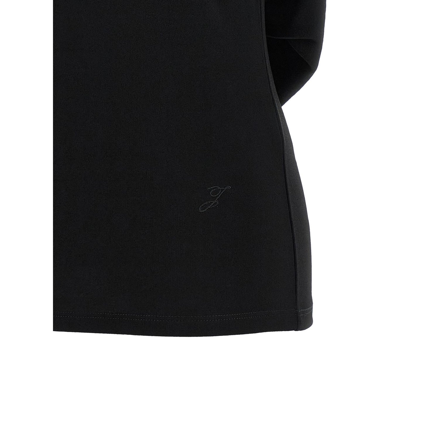 Jacquemus Black Viscose T-Shirt