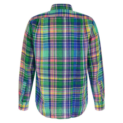 Polo Ralph Lauren Multicolor Linen Blouse