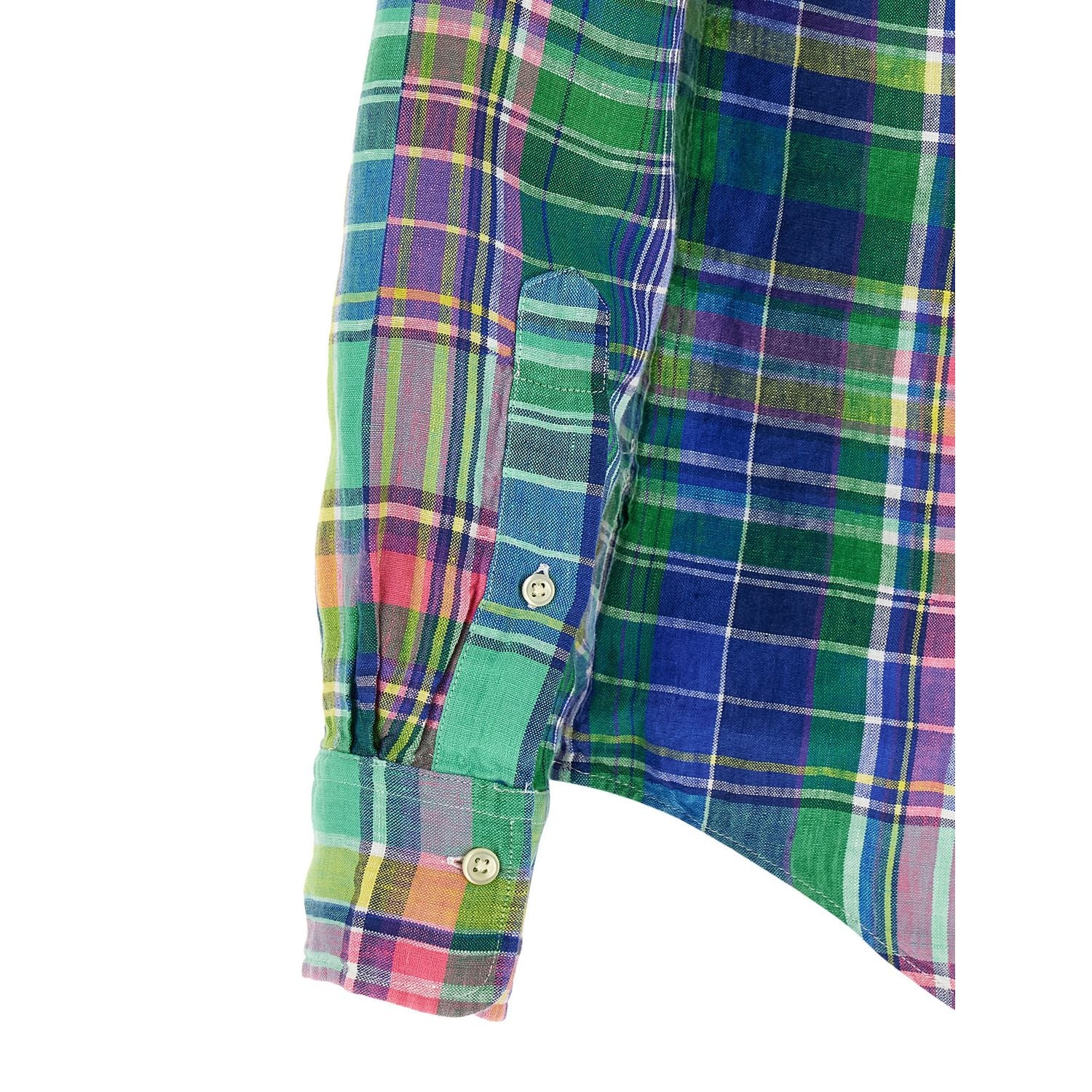 Polo Ralph Lauren Multicolor Linen Blouse