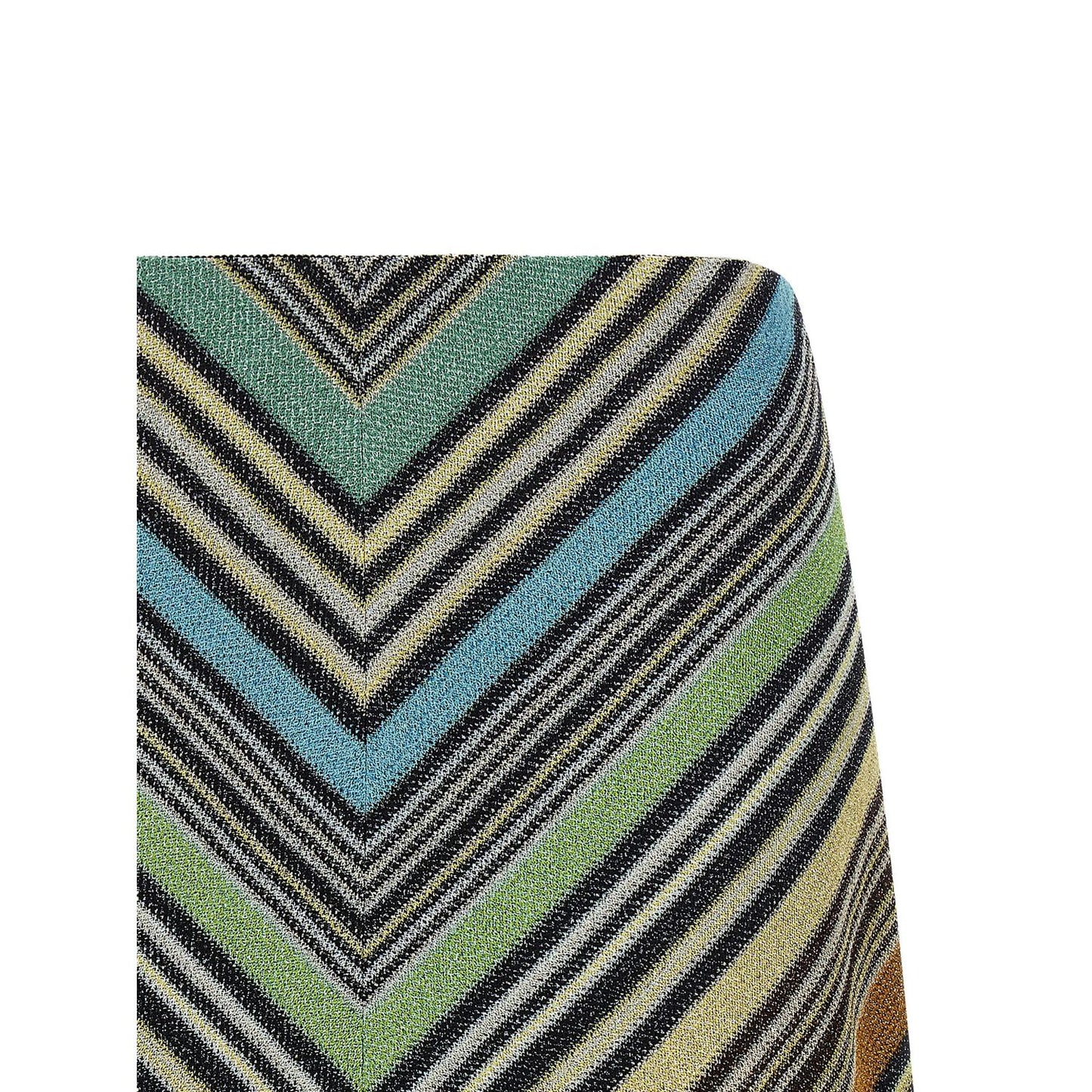Missoni Multicolor Viscose Long Skirt