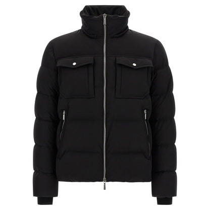 MooRER Black Wool Bomber