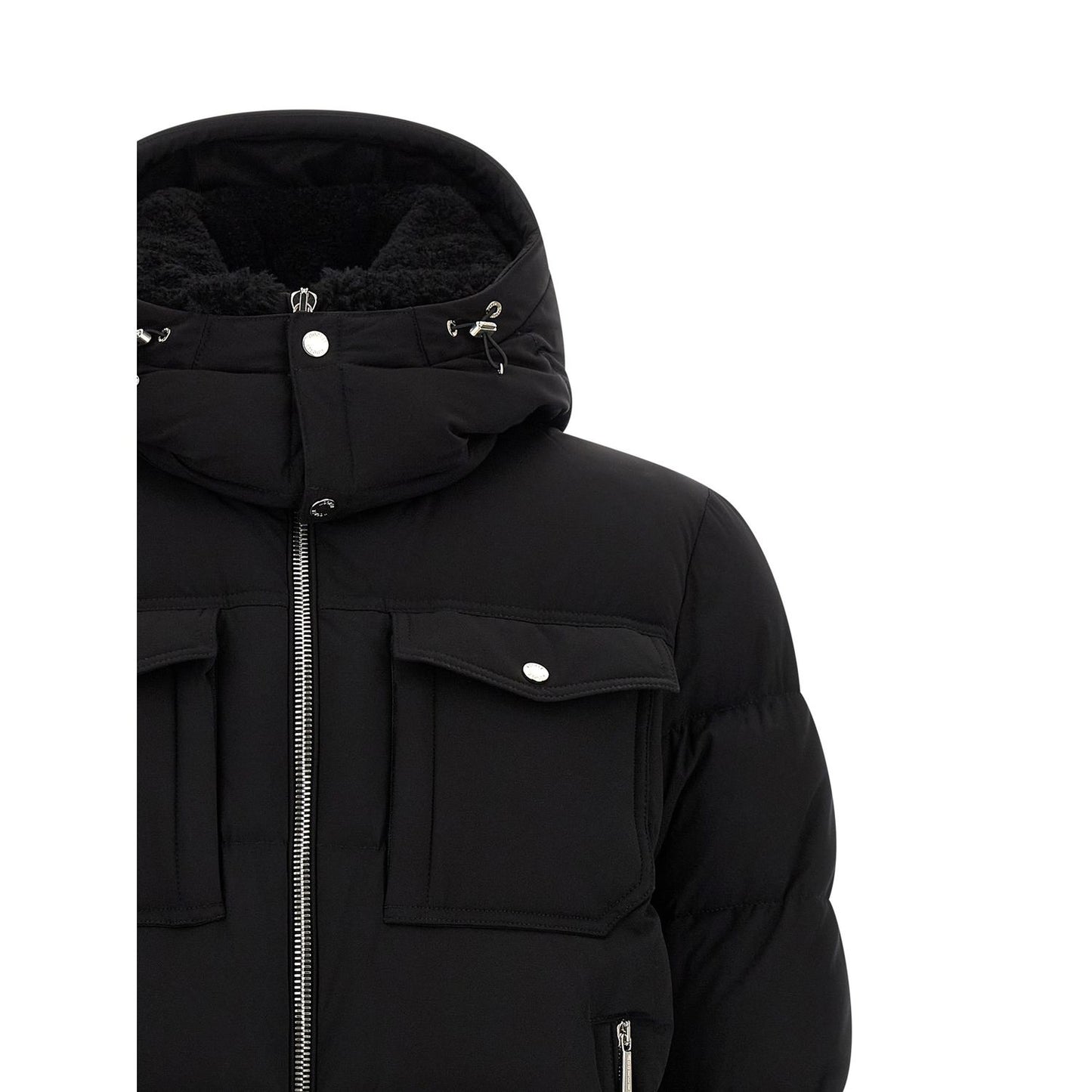 MooRER Black Wool Bomber