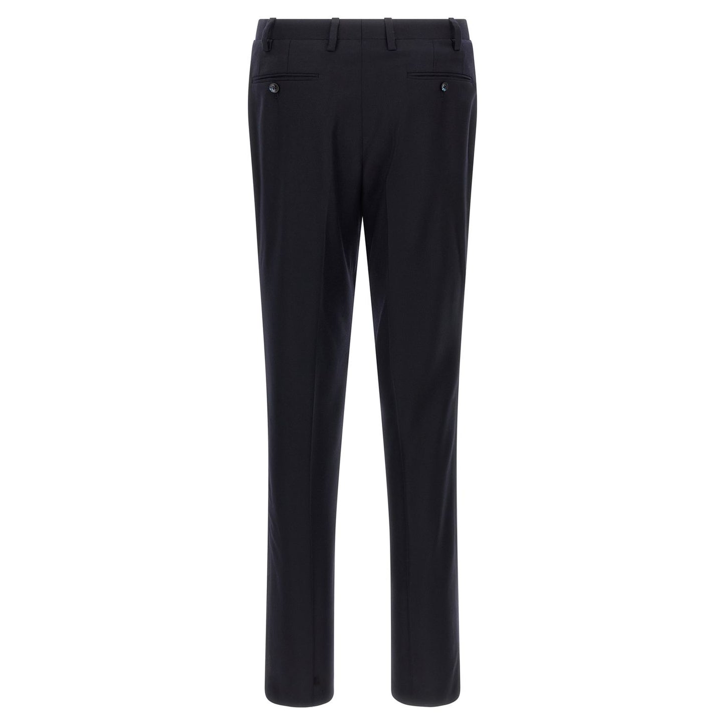 Kiton Blue Virgin Wool Two-Piece Suit
