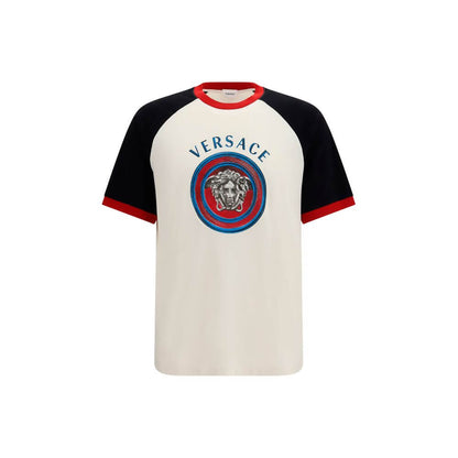 Versace White Cotton T-Shirt