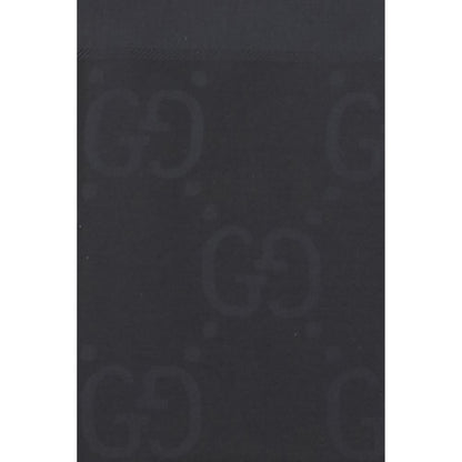 Gucci Black Wool Oves Aries Scarf