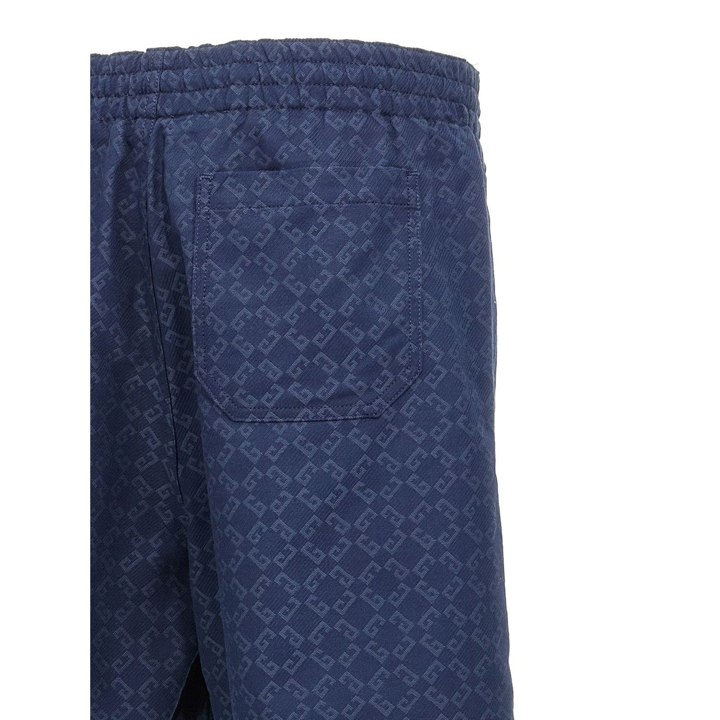 Givenchy Blue Cotton Bermuda Shorts