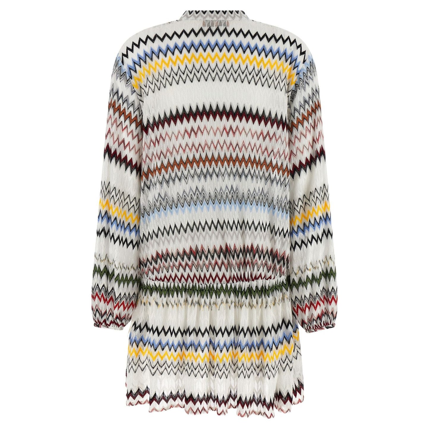 Missoni White Viscose Short Dress