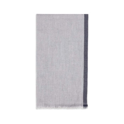 Brunello Cucinelli Gray Cashmere Scarf