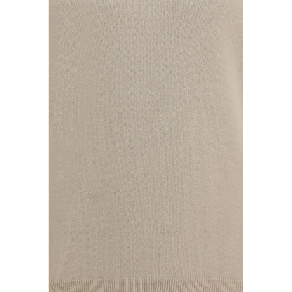 Brunello Cucinelli Beige Cashmere Turtleneck