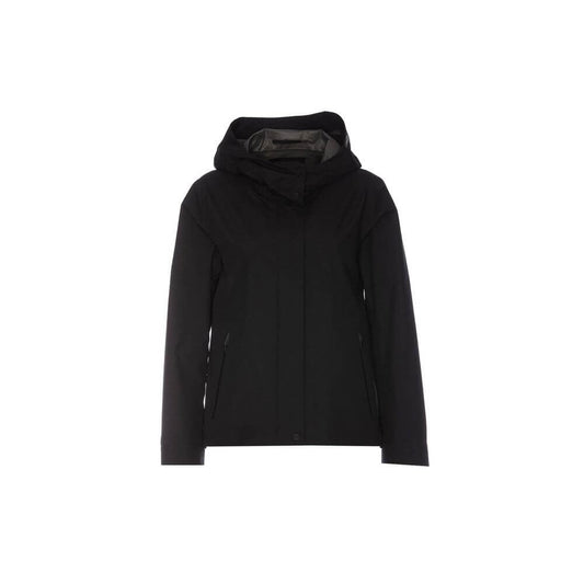 Herno Black Polyester Shell Jacket