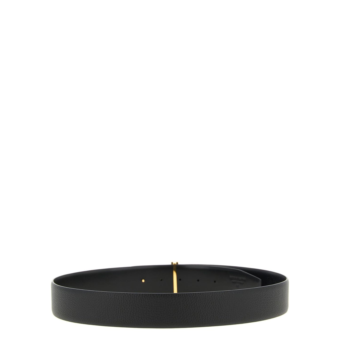 Tom Ford Black Calfskin Regular Belt